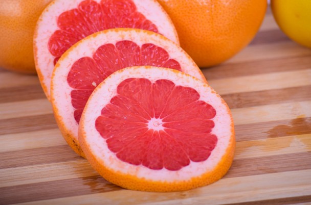Image of sliced grapefruit